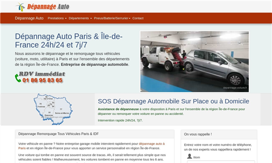 besoin d'un dépannage de voiture à paris ? nos experts sont à votre service 24/7 pour vous aider rapidement et efficacement, que ce soit pour une panne, un accident ou une crevaison. contactez-nous pour un service fiable et rapide !