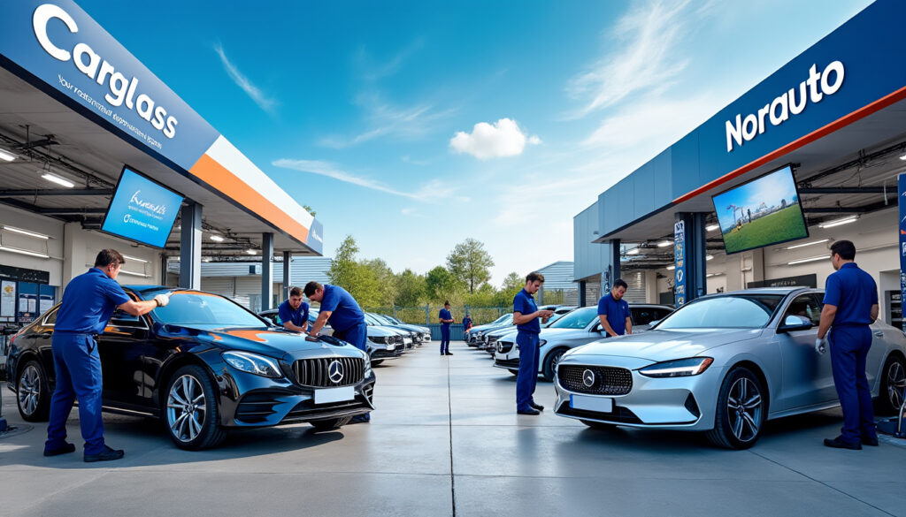 découvrez une comparaison approfondie entre carglass et norauto pour déterminer lequel offre le meilleur service de remplacement de pare-brise. analyse des tarifs, de la qualité de service et des avis clients pour faire le choix idéal pour votre véhicule.